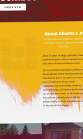 Aliberto's Jr Fresh Mexican Food menu