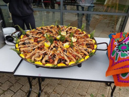 Paella Au Feu De Bois food