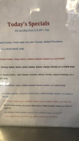 Village Bagels menu