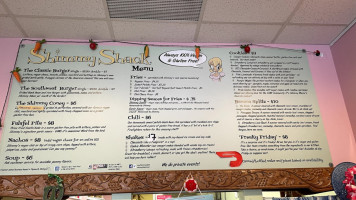Shimmy Shack menu