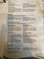 Half Shell menu