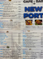 Newport menu