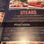 Ruby Tuesday Comida