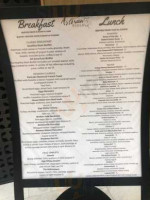 Artisan Table menu