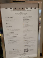 Mariposa At Neiman Marcus Willow Bend menu