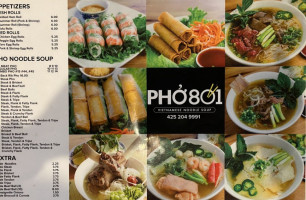 Pho 801 food