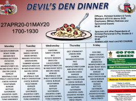 3rd Bct Dining Facility/ Servicesource menu