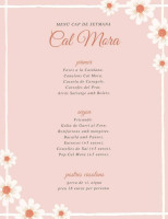 Cal Mora menu