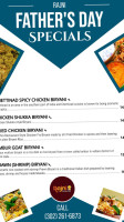 Rajni South Indian Cuisine menu