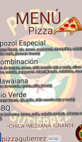 Pizza Gutierrez food
