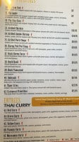 Thai Corner menu