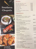 Southern Chopstix food