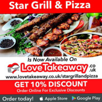 Star Grill And Pizza food