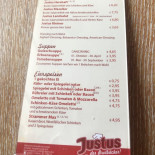Bäckerei Justus 1823 Cardápio