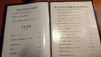 Łomniczanka menu