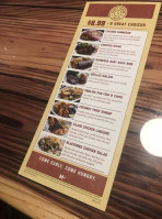 Miller's Ale House menu