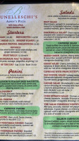 Brunelleschi's menu