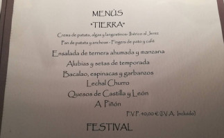 Trigo menu