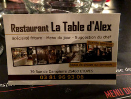 La table d'alex food