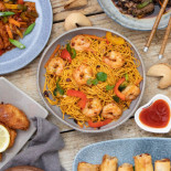 Apache&peking Comida