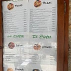 Di Pietro menu