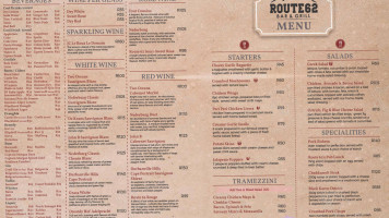 Route 62 And Grill menu