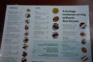 Bismillah Biryani Dunlop menu