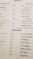 Frederick' S Southside menu