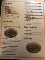 Ba Mien menu