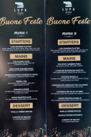 Lupa Osteria Midstream menu