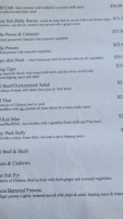 Riverfront Cafe menu