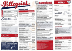 Casa Pellegrini menu