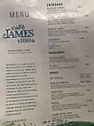Cafe James Xilitla menu