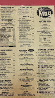 Louisiana Famous Fried Chicken menu