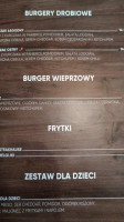 Knajpa menu