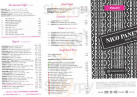 Nico Paneteria menu