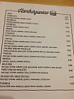 Cafe Capital menu