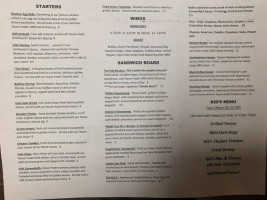 Celtic Monkey Irish Pub And Grill menu