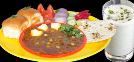 Suvarn Bhel Pavbhaji food