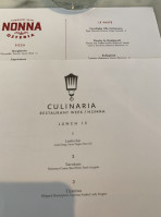 Nonna Osteria menu