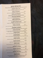 Magone Italian Grill Pizza menu