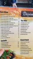 Danissa Bakery Cafe menu
