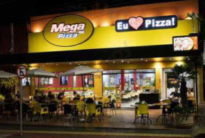 Mega Pizza inside