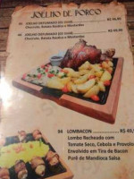 Donna Brasa menu