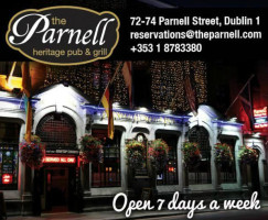 The Parnell Heritage Pub Grill food