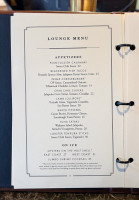 Ocean Prime menu