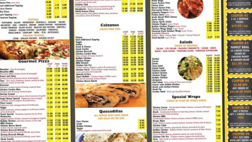 Angel Pizza And menu