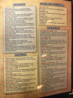 Blue Agave's Mexican Grill menu