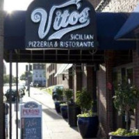 Vito's Sicilian Pizzeria outside