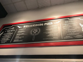 Williamsburg Pizza Upper East Side menu